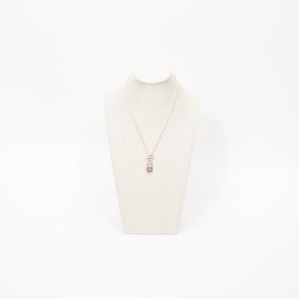 Collier amulette Hermès Cadena en argent massif 925