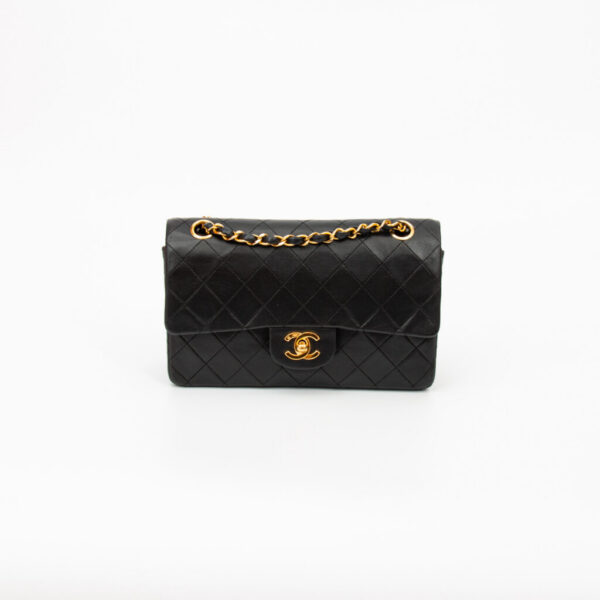 Chanel Timeless Small Double Flap Bag, Black, 1986–1988, 0680837
