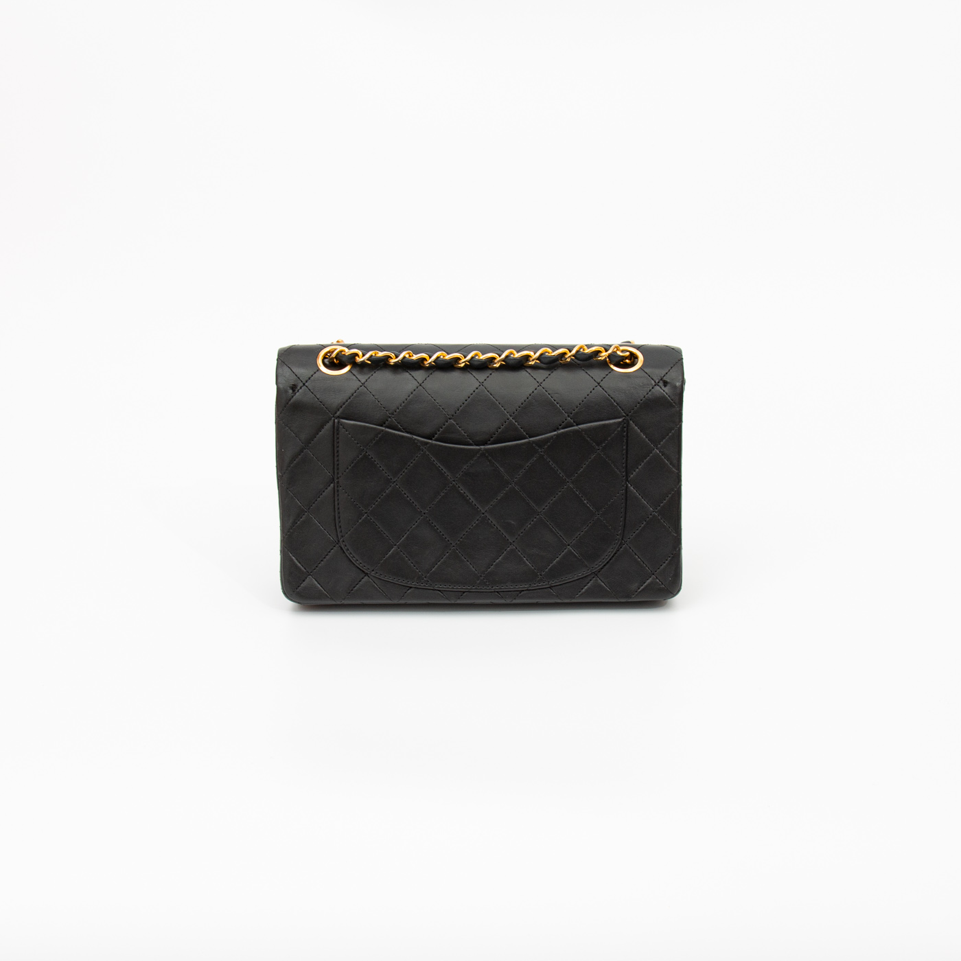 Chanel Tasche Timeless Small Double Flap Schwarz 1986–1988 0680837 – Bild 5
