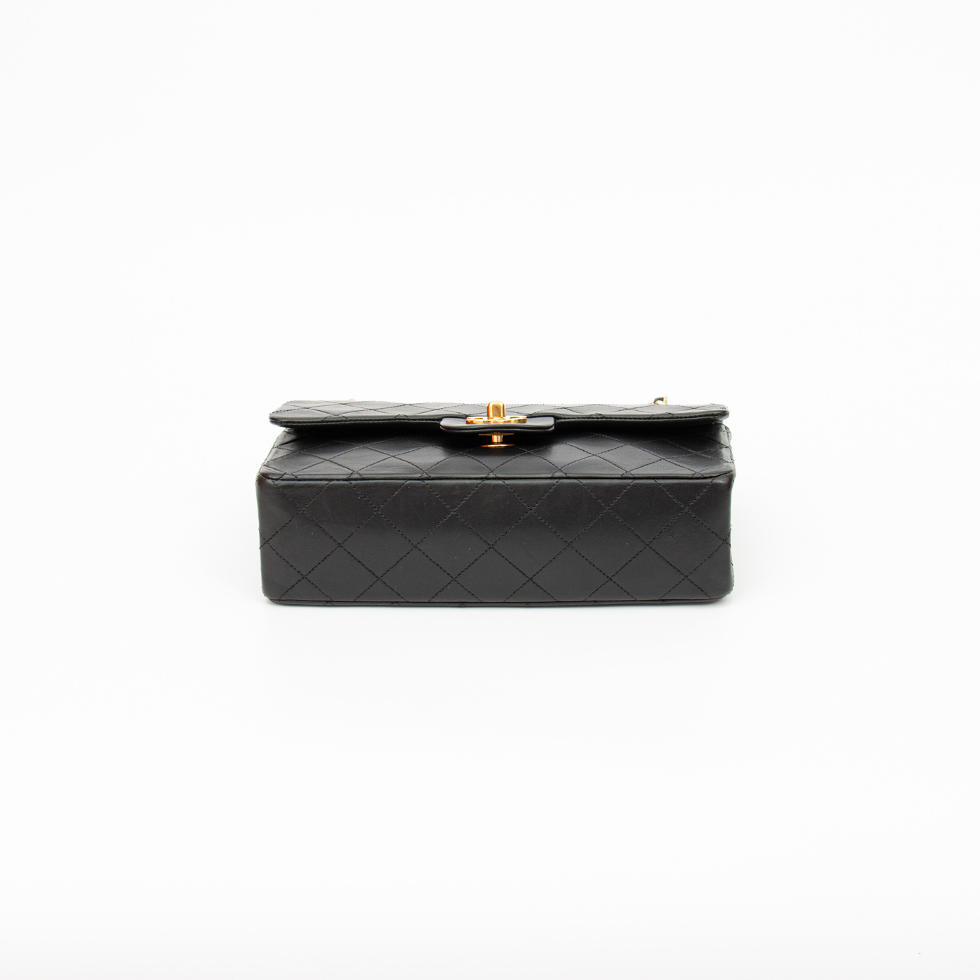 Chanel Tasche Timeless Small Double Flap Schwarz 1986–1988 0680837 – Bild 6