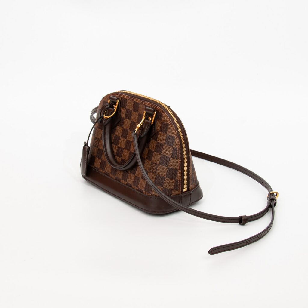 Bolso Louis Vuitton Alma BB Damier Canvas con correa para el hombro