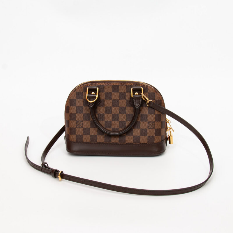 Bolso Louis Vuitton Alma BB Damier Canvas con correa para el hombro – Imagen 4