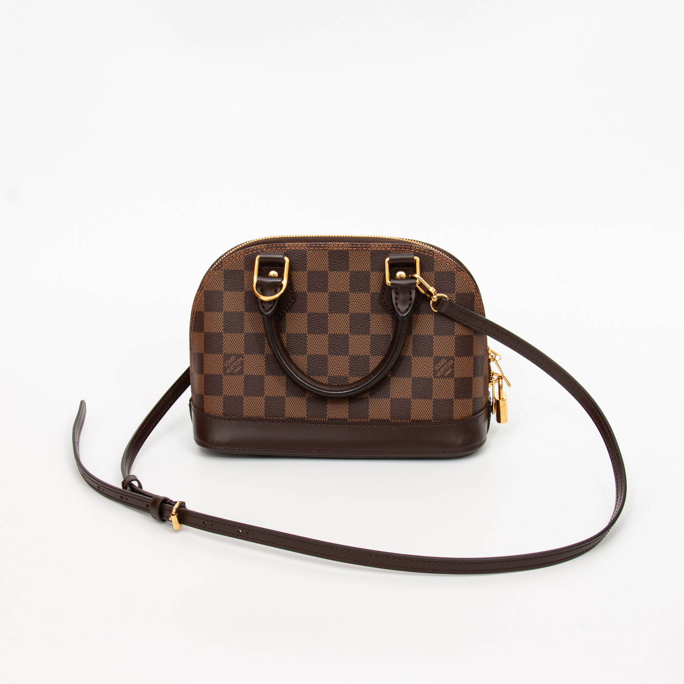 Bolso Louis Vuitton Alma BB Damier Canvas con correa para el hombro – Imagen 4