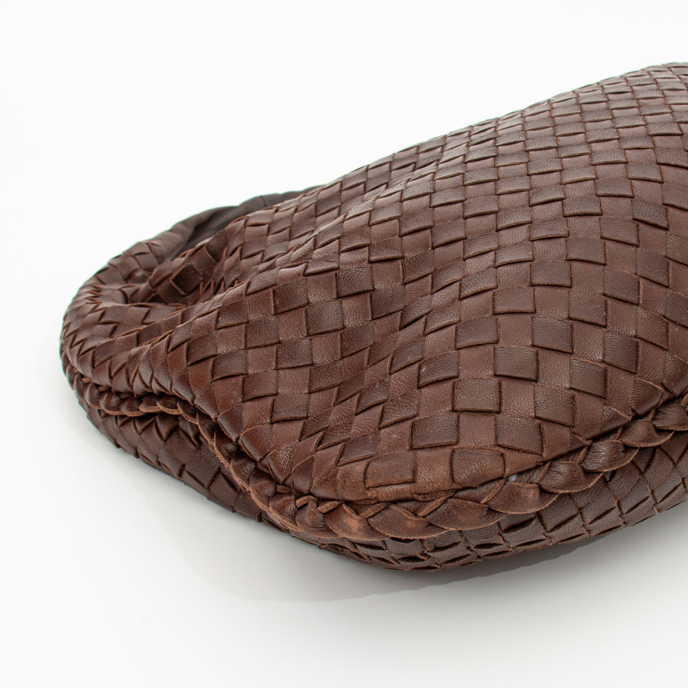 Bottega Veneta Tasche Intrecciato Hobo 115653 Braun – Bild 7