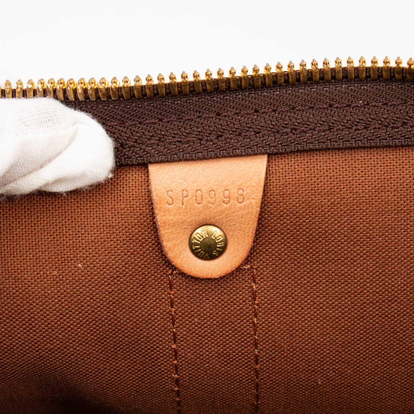 Louis Vuitton Tasche Keepall 45 Monogram Canvas 1998 SP0998 – Bild 9