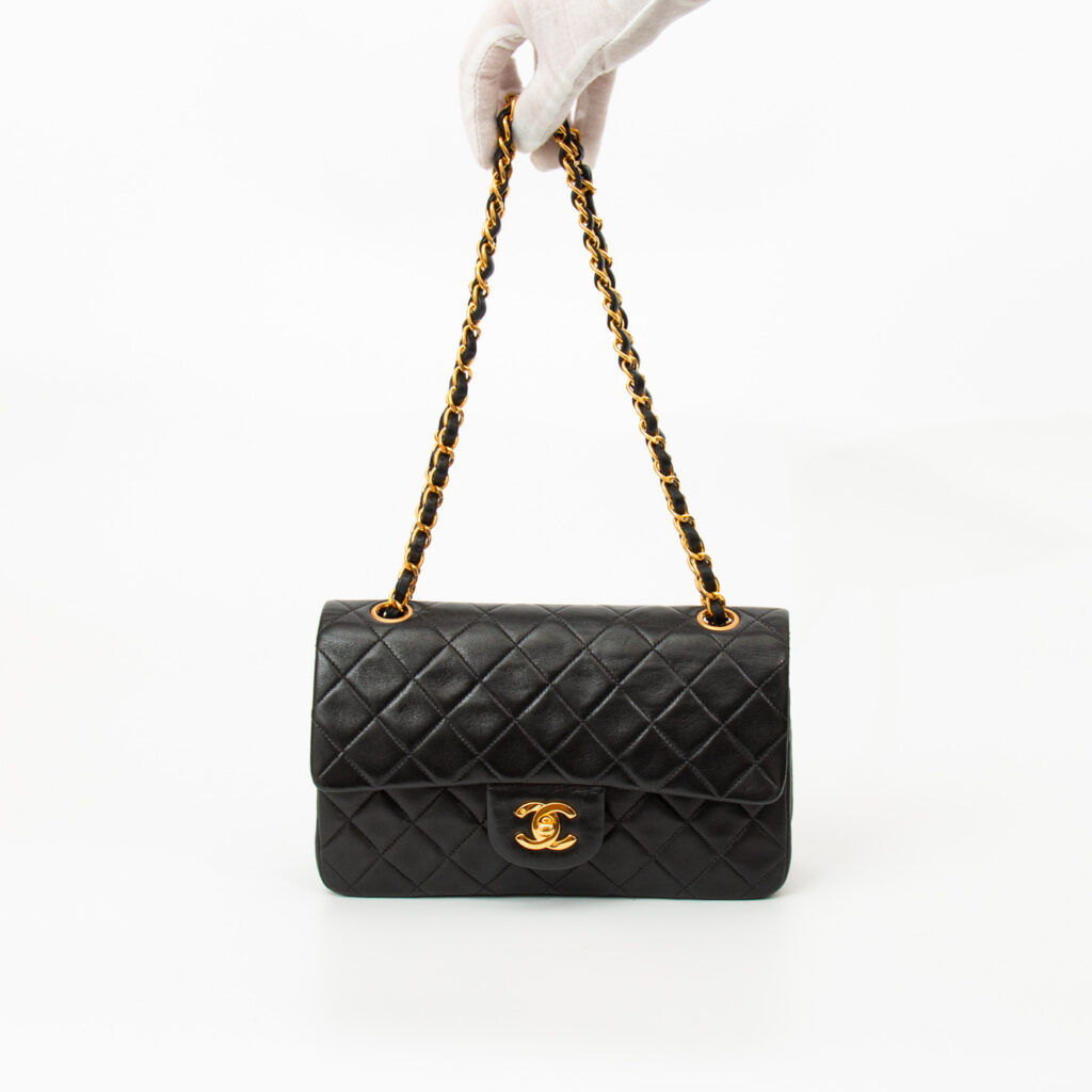 Chanel Tasche Timeless small Lambskin Double Flap Tasche 1991–1994 2390403