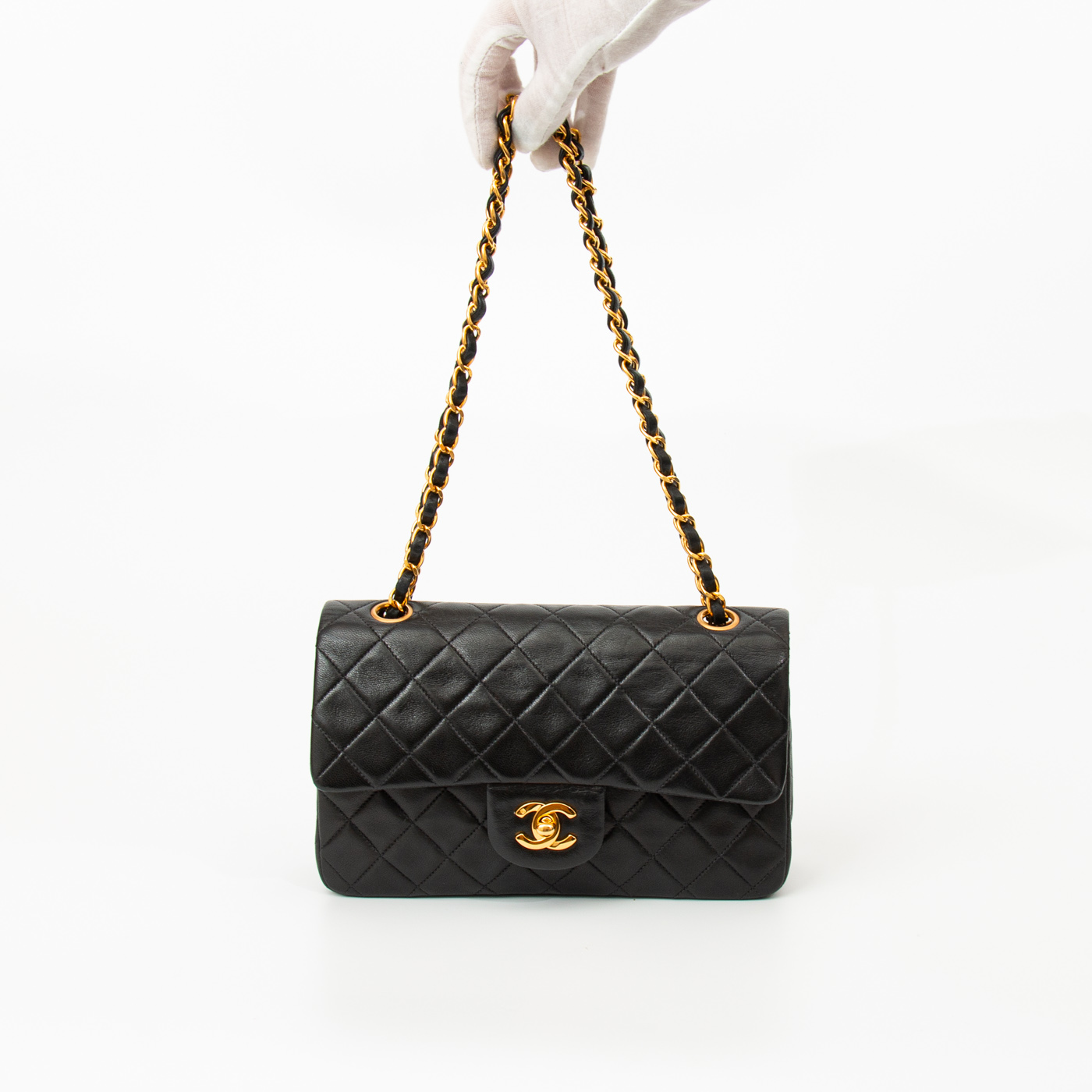 Chanel Tasche Timeless small Lambskin Double Flap Tasche 1991–1994 2390403