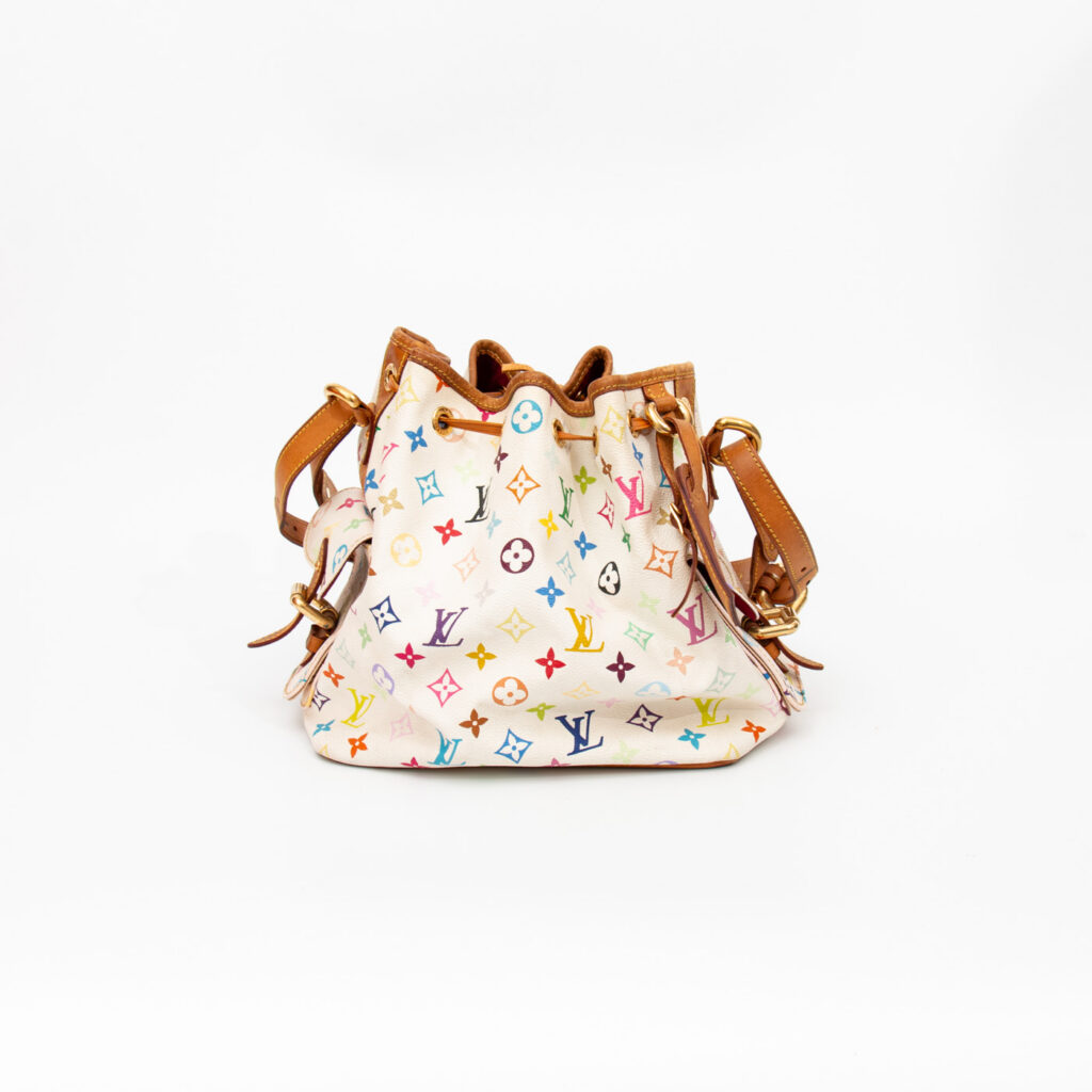 Bolso Louis Vuitton Multicolor Petit Noe Monogram Canvas 2008 CA3018