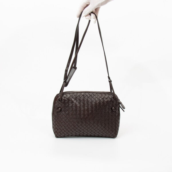 Bottega Veneta Handtasche Intrecciato Nodini Leder Braun 245354