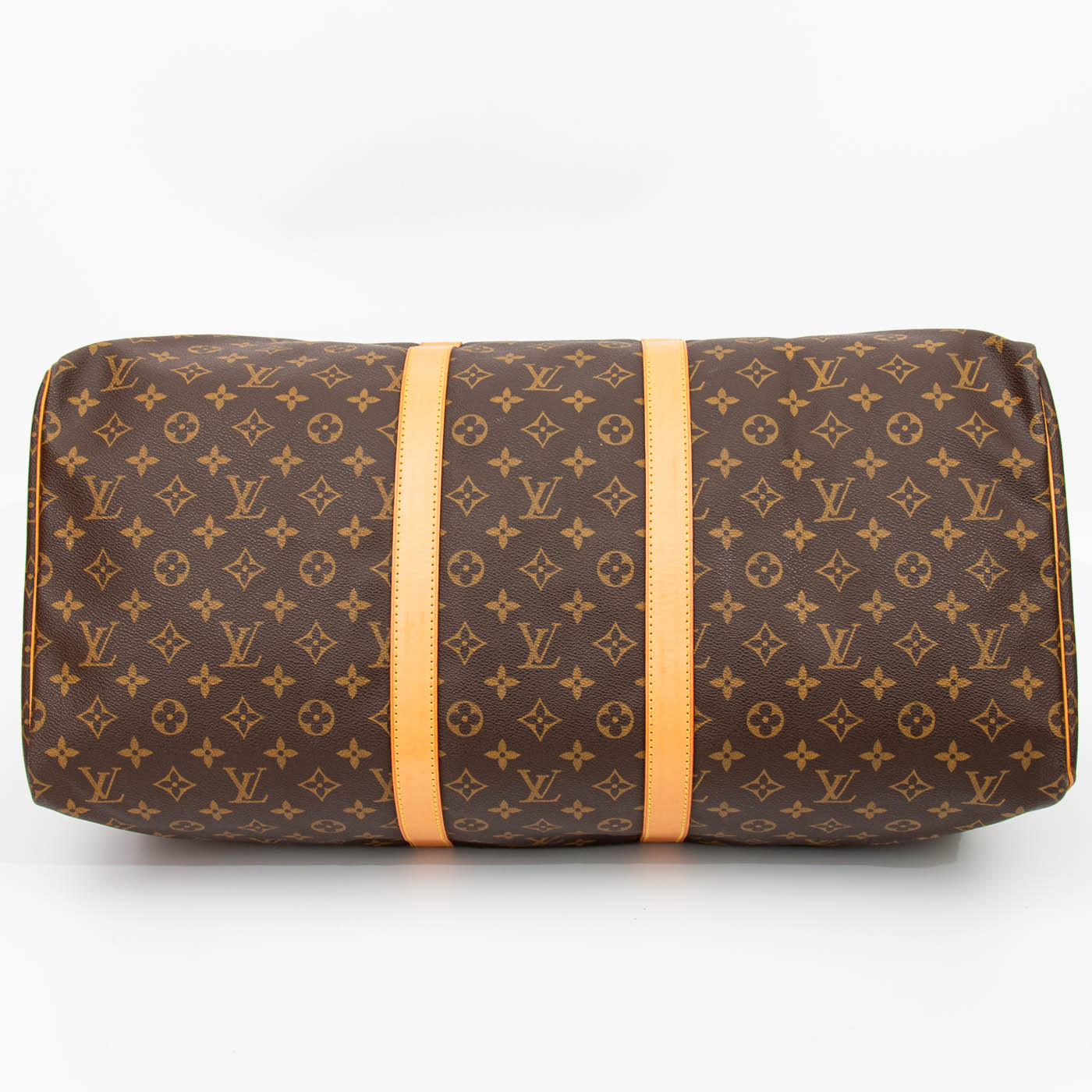 Louis Vuitton Tasche Monogram Keepall 55 Canvas Braun 1999 FL0949 – Bild 5