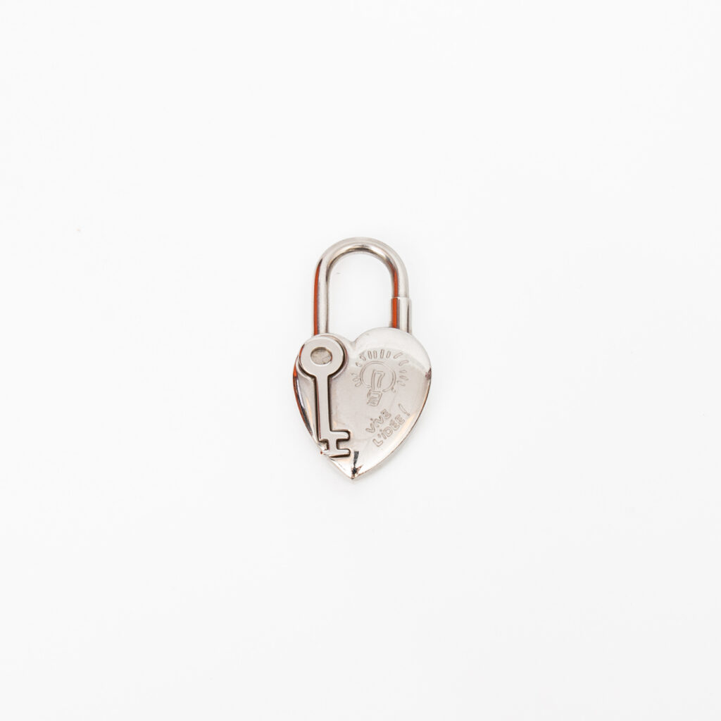 Hermès Herz Charm Annee De La Fantaisie Silber