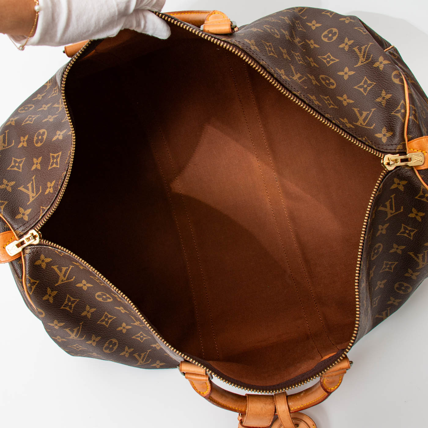 Louis Vuitton Tasche Keepall 50 Monogram Canvas – Bild 8