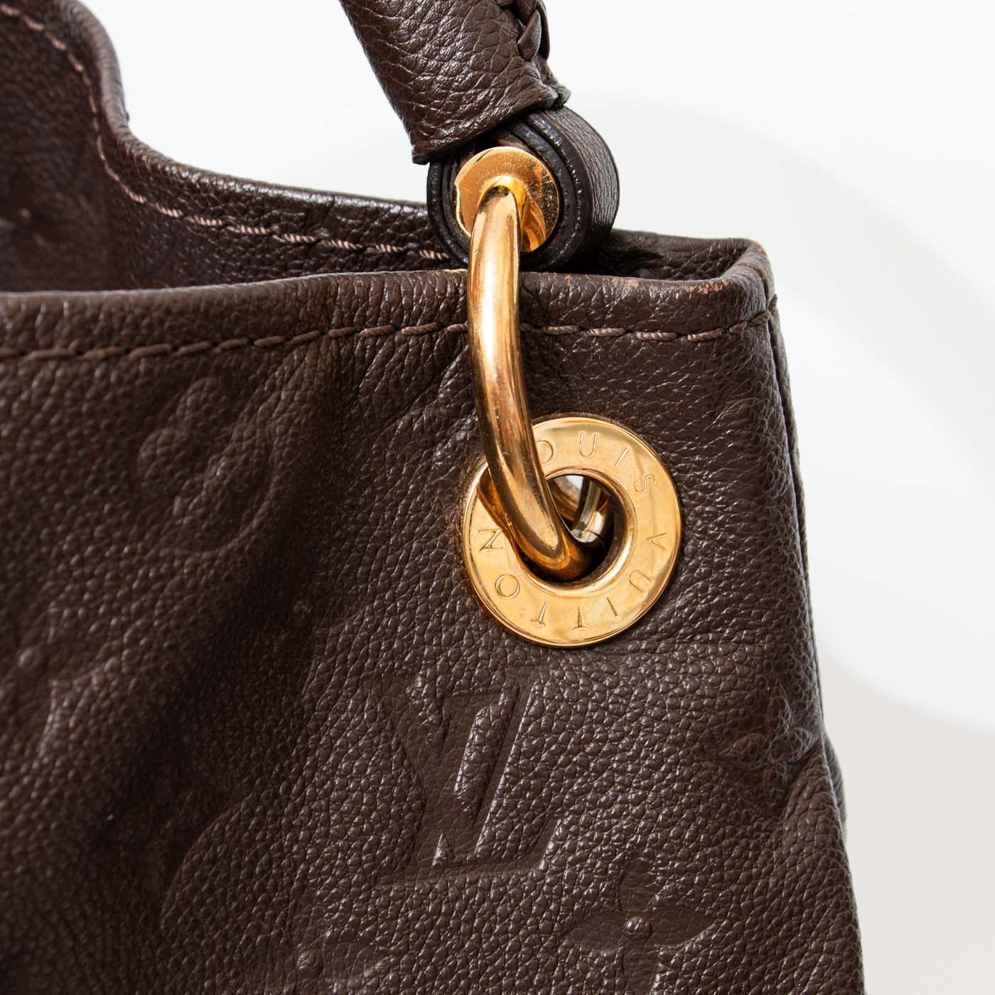 Louis Vuitton Artsy Empreinte MM Shopper Tasche Braun – Bild 9
