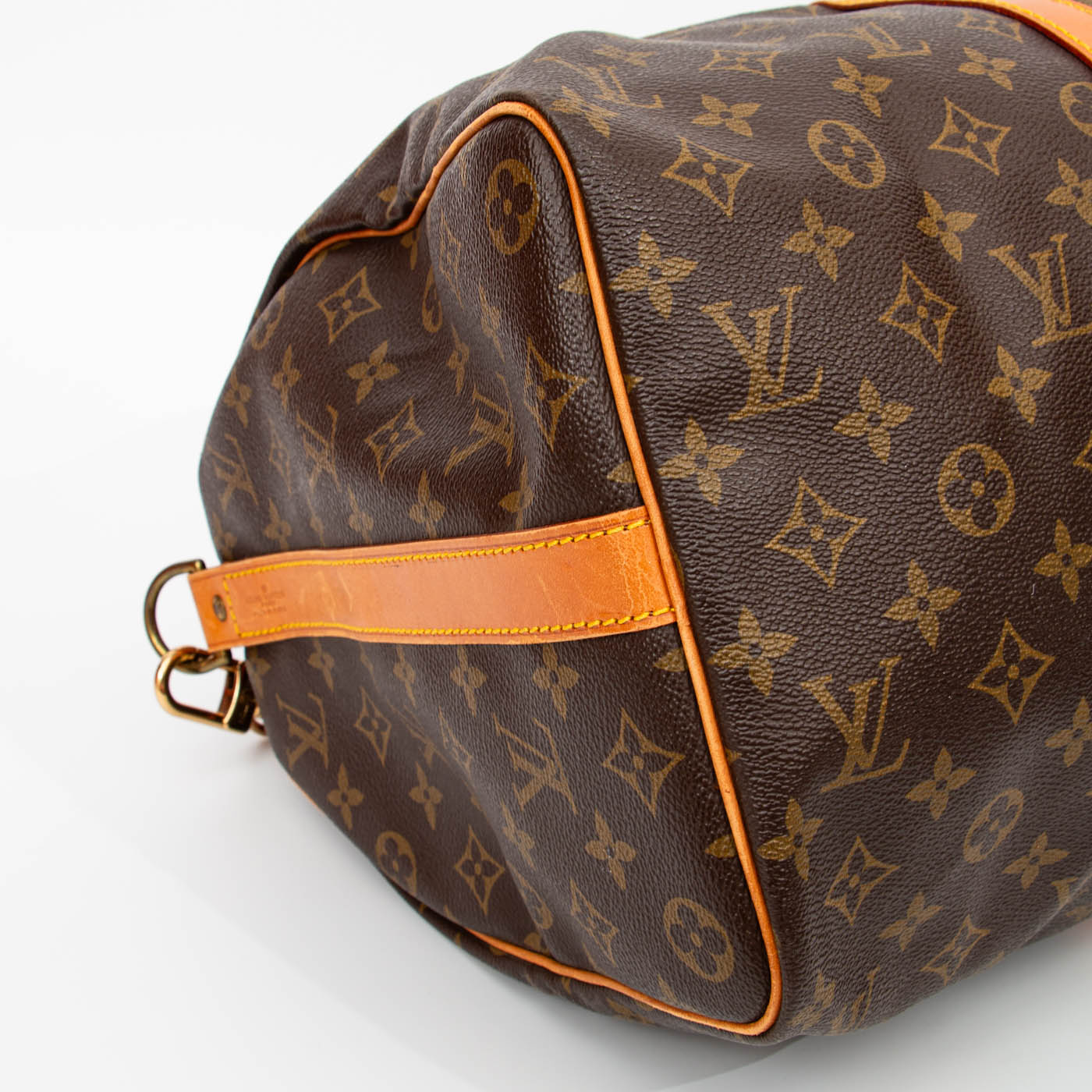 Louis Vuitton Tasche Keepall Bandouliere 45 Monogram Canvas Braun 1988 VI884 – Bild 8