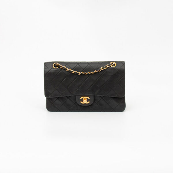 Chanel Tasche Timeless Double Flap Schwarz 151423
