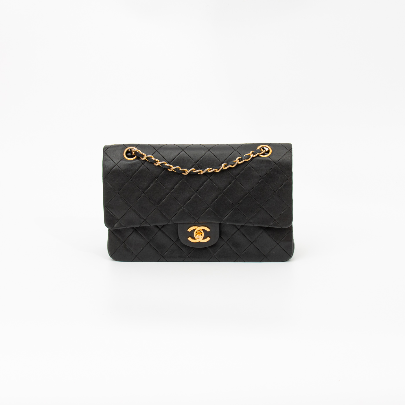 Chanel Tasche Timeless Double Flap Schwarz 151423 – Bild 2