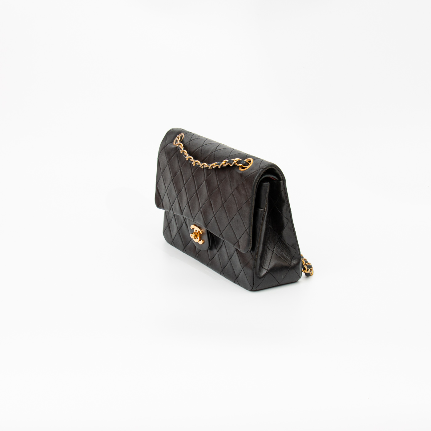 Chanel Tasche Timeless Double Flap Schwarz 151423 – Bild 4