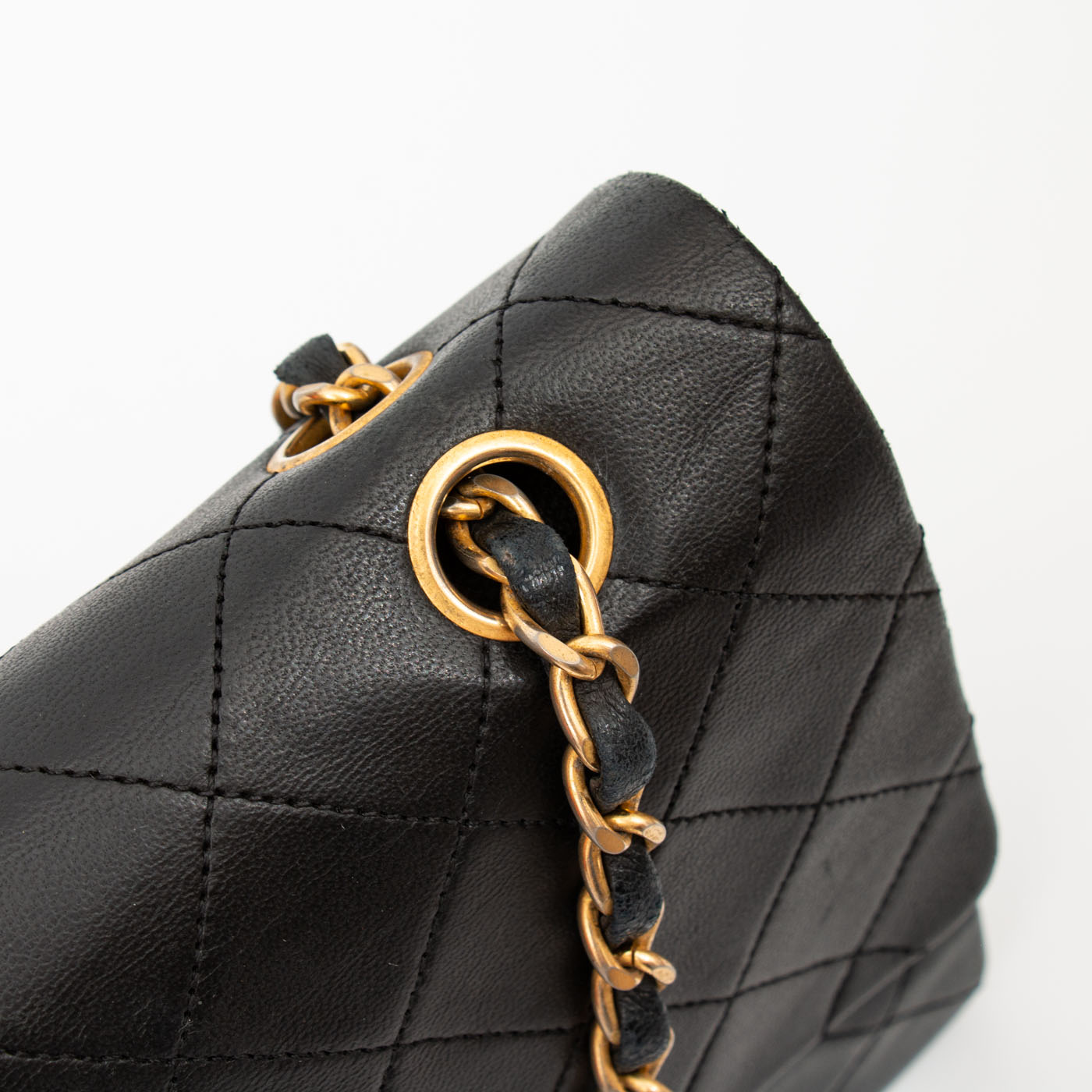 Chanel Tasche Timeless Double Flap Schwarz 151423 – Bild 9