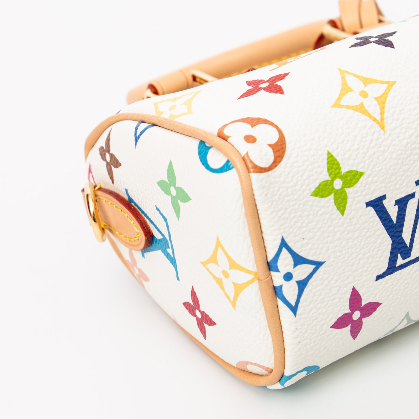 Bolso Louis Vuitton Nano Speedy Multicolore Murakami – Imagen 10