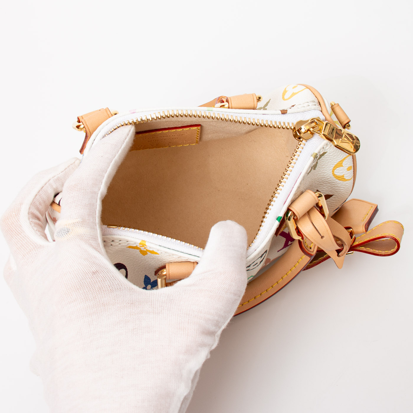 Bolso Louis Vuitton Nano Speedy Multicolore Murakami – Imagen 11