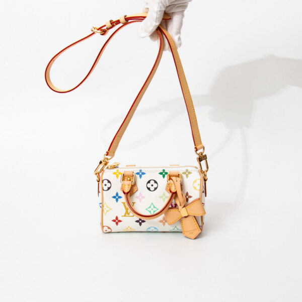 Louis Vuitton Nano Speedy Muliticolore Murakami bag