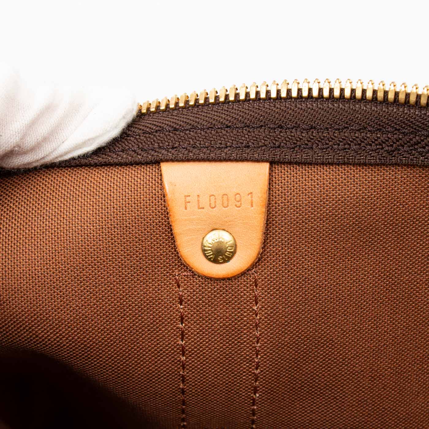 Louis Vuitton Tasche Keepall 60 Monogram Canvas 2001 FL0091 – Bild 10