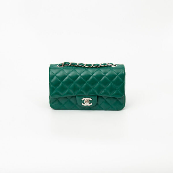Chanel Tasche Mini Rectangular Grün 2018 25798637