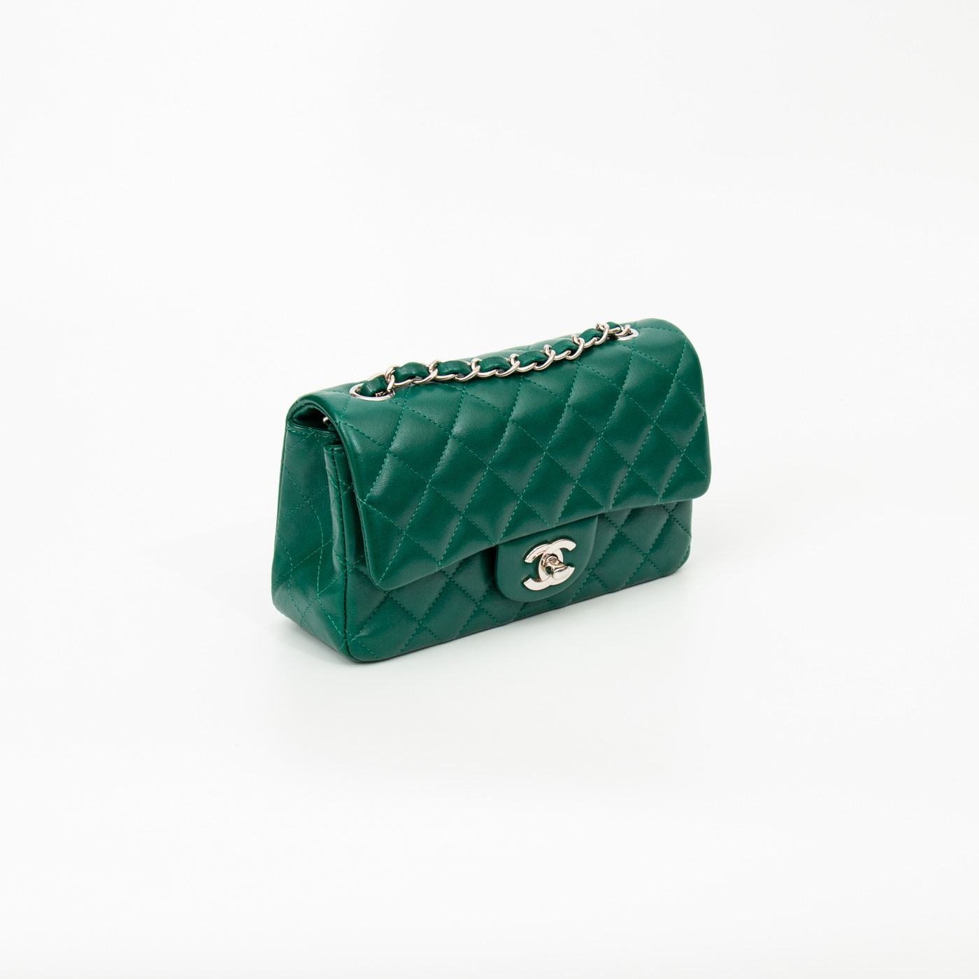 Chanel Tasche Mini Rectangular Grün 2018 25798637 – Bild 3