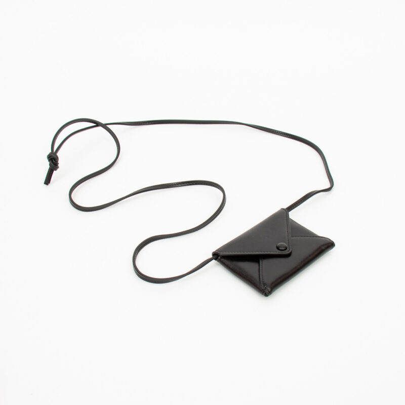 The Row Wallet on Chain Mini Etui Umhängetasche Schwarz – Bild 1