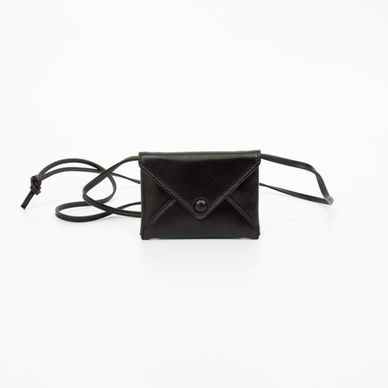 The Row Wallet on Chain Mini Etui Umhängetasche Schwarz – Bild 2