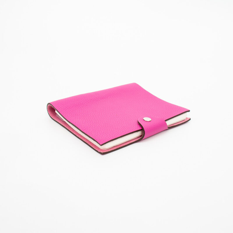 Hermès Notebook Clemence Leder Pink – Bild 4