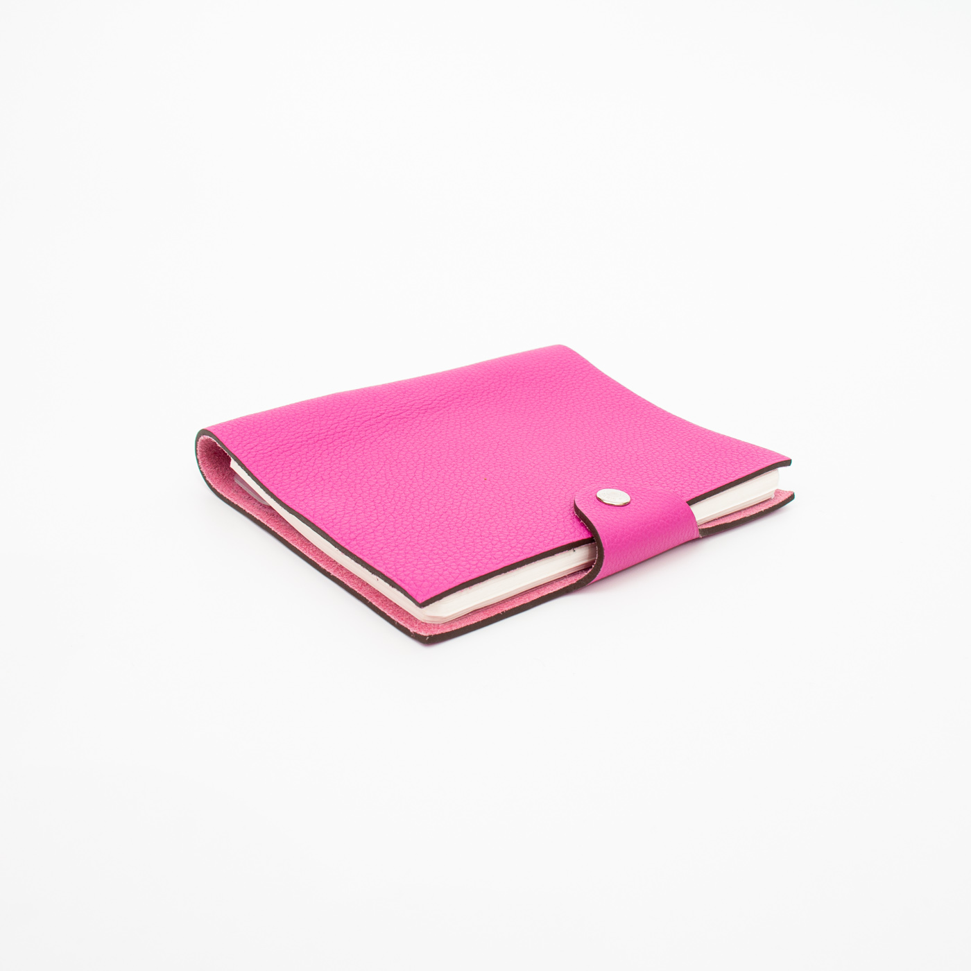 Hermès Notebook Clemence Leder Pink – Bild 4