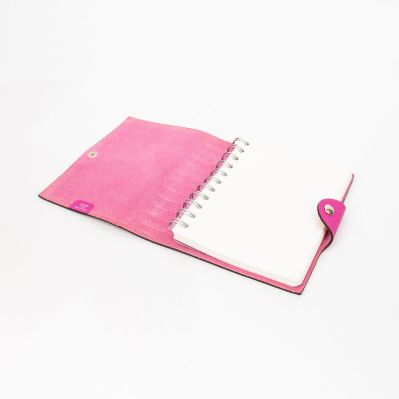Hermès Notebook Clemence Leder Pink – Bild 5