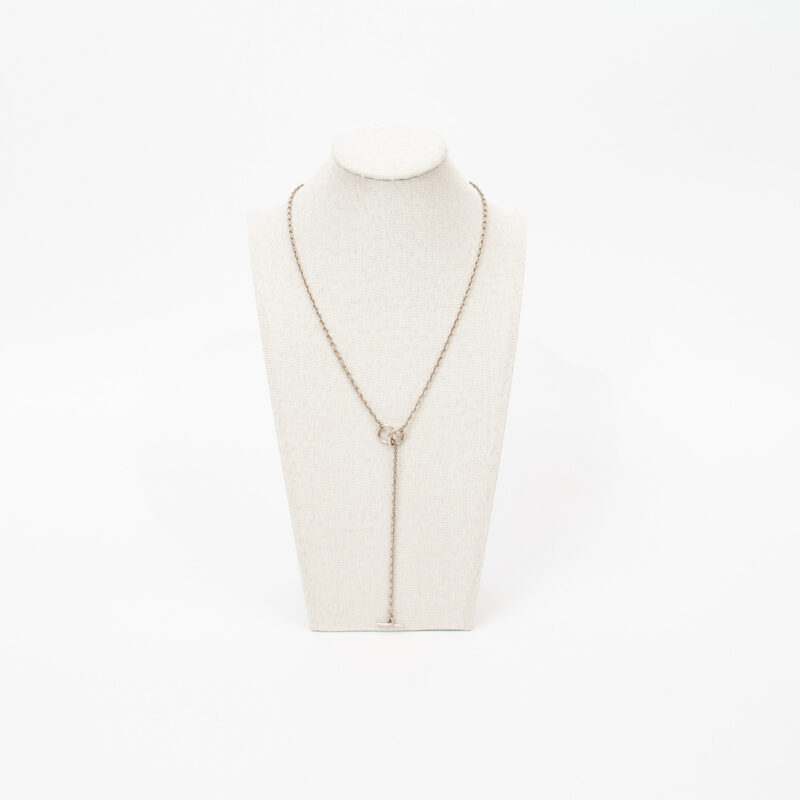 Collar Hermès Chaine d'Ancre Parade, cadena de eslabones en plata – Imagen 1
