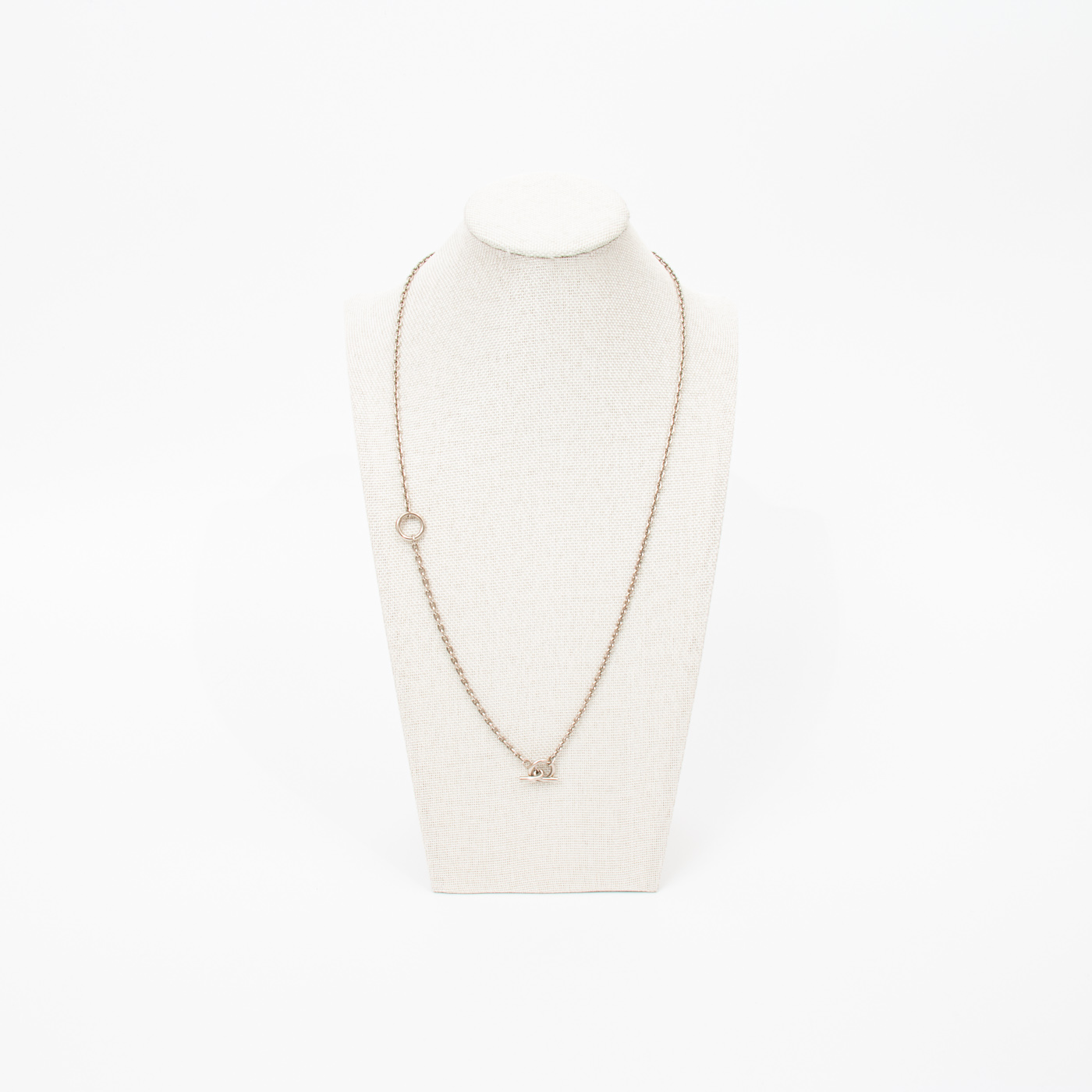 Collar Hermès Chaine d'Ancre Parade, cadena de eslabones en plata – Imagen 3