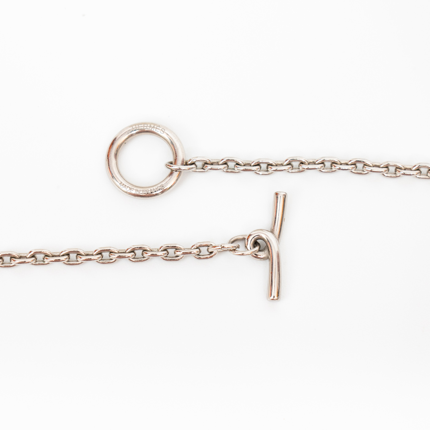 Collar Hermès Chaine d'Ancre Parade, cadena de eslabones en plata – Imagen 4