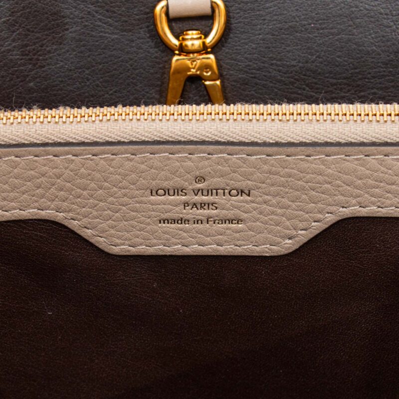 Bolso de cuero Louis Vuitton Capucines GM Taurillion - Imagen 10
