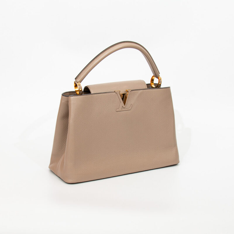 Bolso de cuero Louis Vuitton Capucines GM Taurillion - Imagen 2