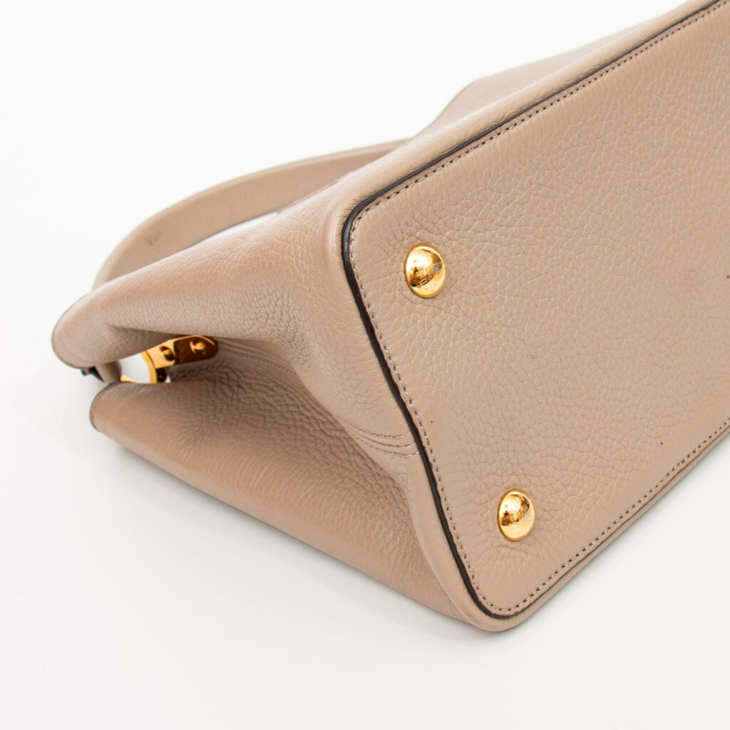Bolso Louis Vuitton Capucines GM Taurillion de Cuero
