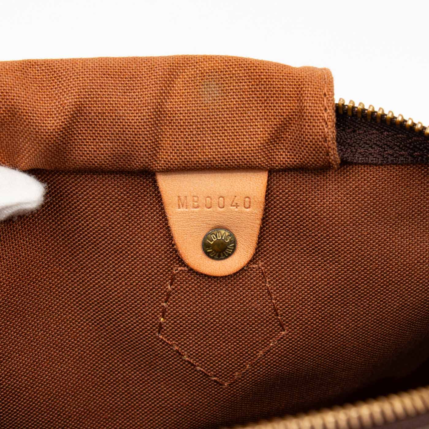 Sac Louis Vuitton Monogram Speedy 35 Canvas 2000 MB0040 – photo 10
