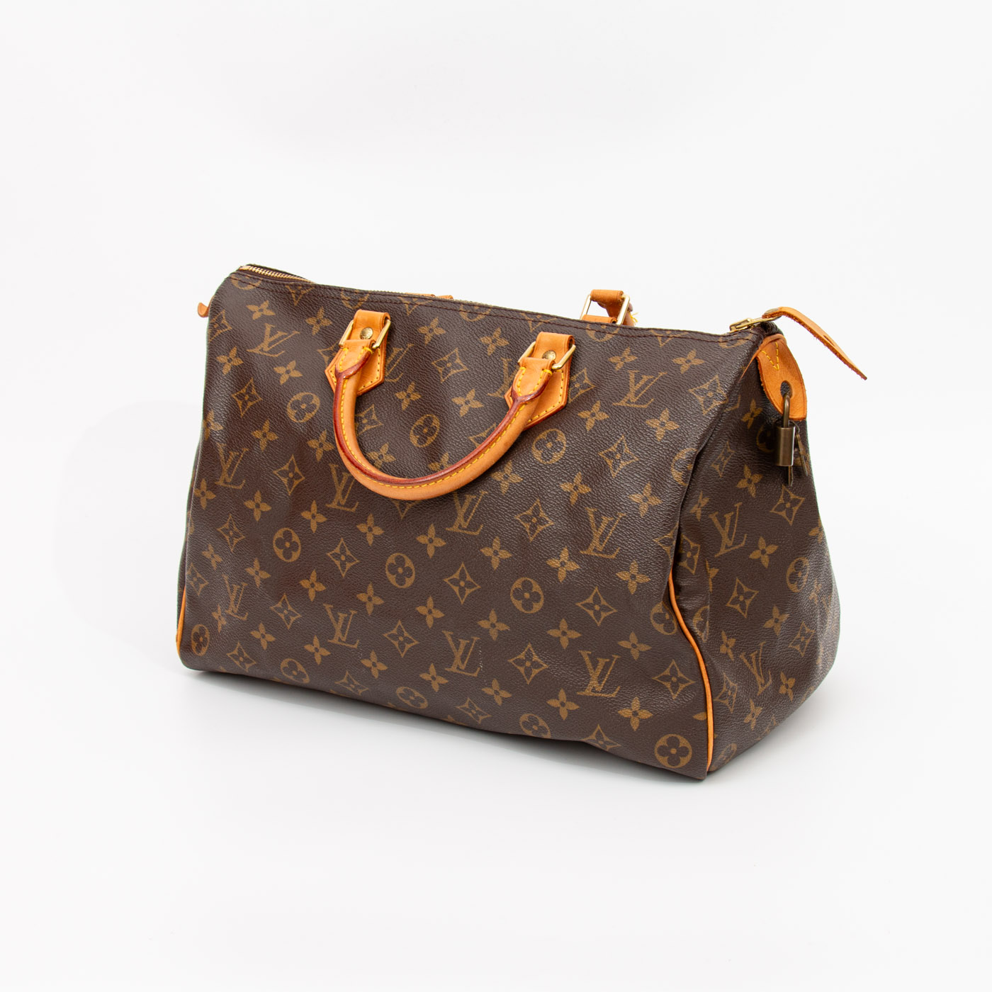 Sac Louis Vuitton Speedy 35 Monogram Canvas 2000 MB0040 – Image 2