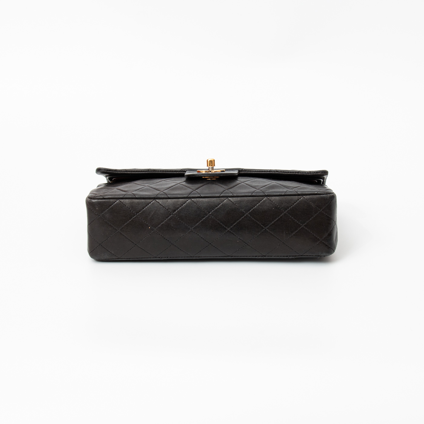 Sac Chanel Timeless moyen en agneau noir vintage 2531465 – Image 5