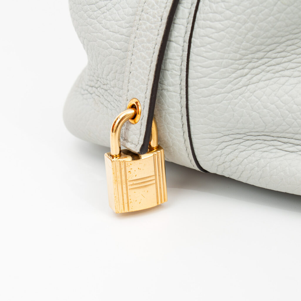Hermès Tasche Picotin 18 Pm Taurillon Clemence Bleu Pale Mit Goldener Hardware 2021