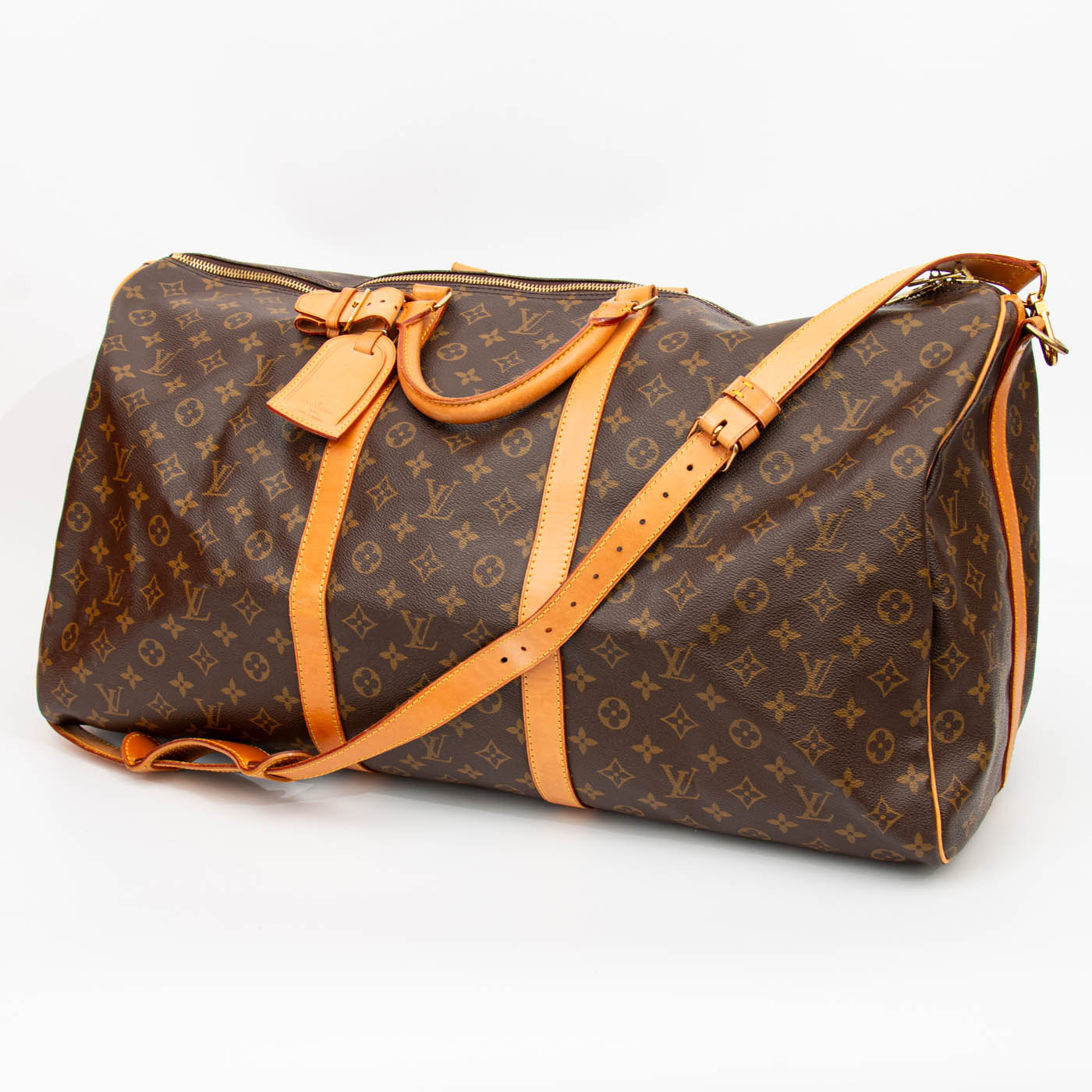 Louis Vuitton Tasche Monogram Keepall Bandouliere 60 Monogram Canvas 1993 VI1923 – Bild 2