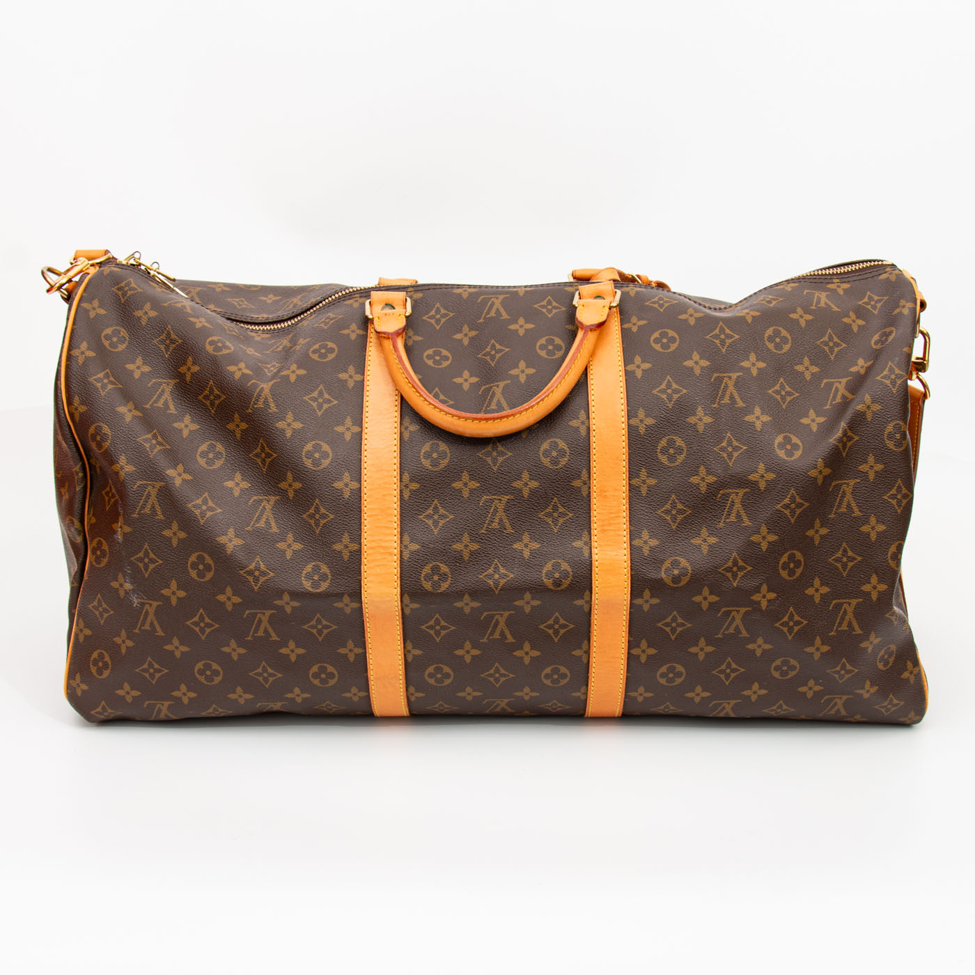 Louis Vuitton Tasche Monogram Keepall Bandouliere 60 Monogram Canvas 1993 VI1923 – Bild 4