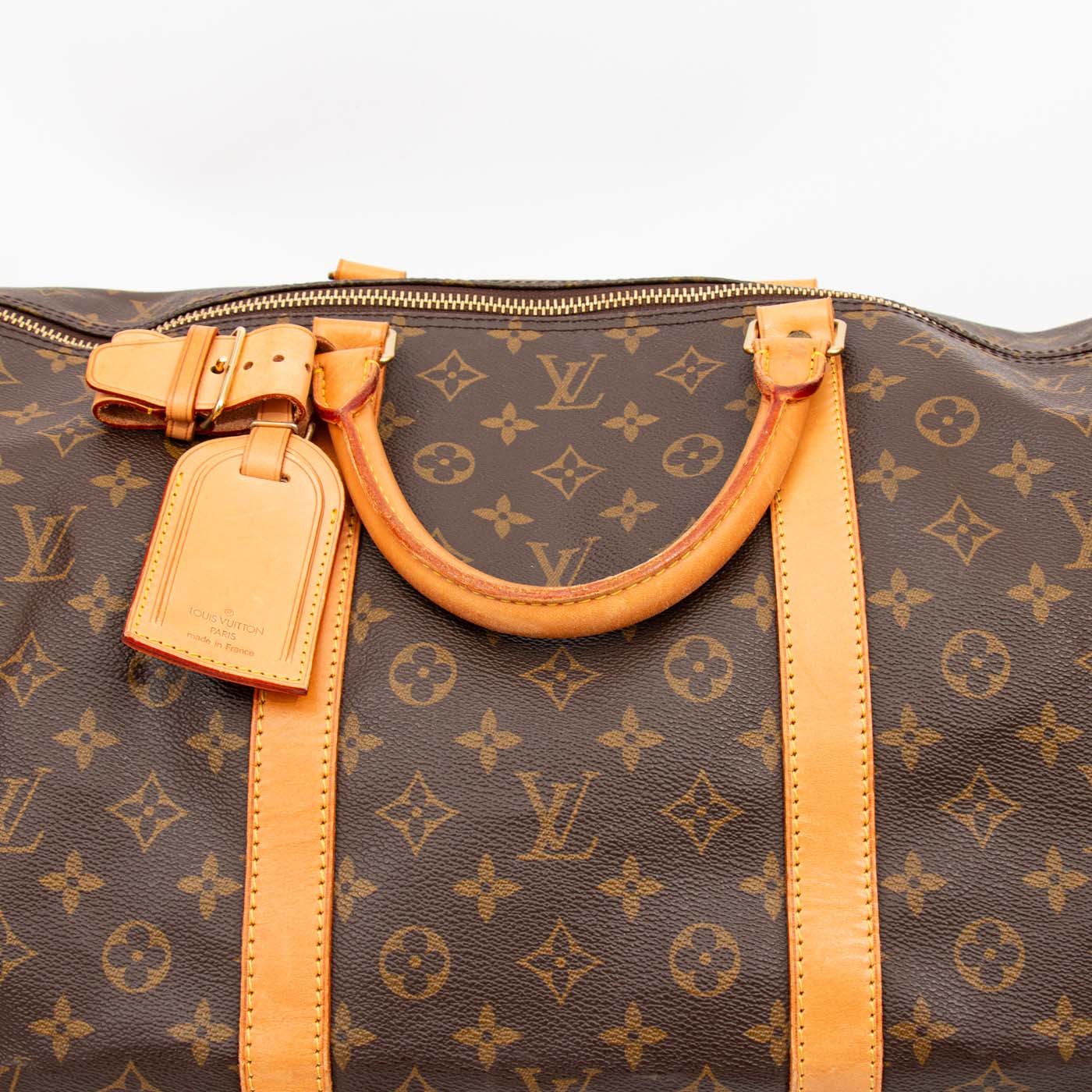 Louis Vuitton Tasche Monogram Keepall Bandouliere 60 Monogram Canvas 1993 VI1923 – Bild 6